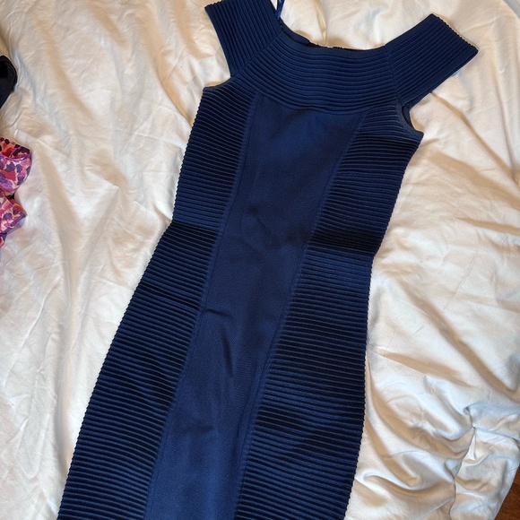Bodycon bandage dress Navy Blue - Picture 1 of 2